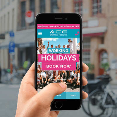 Ace mobile website